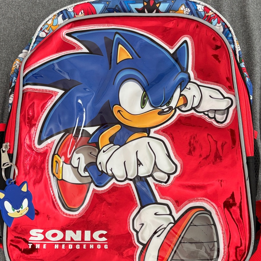 Sonic the Hedgehog Red Backpack